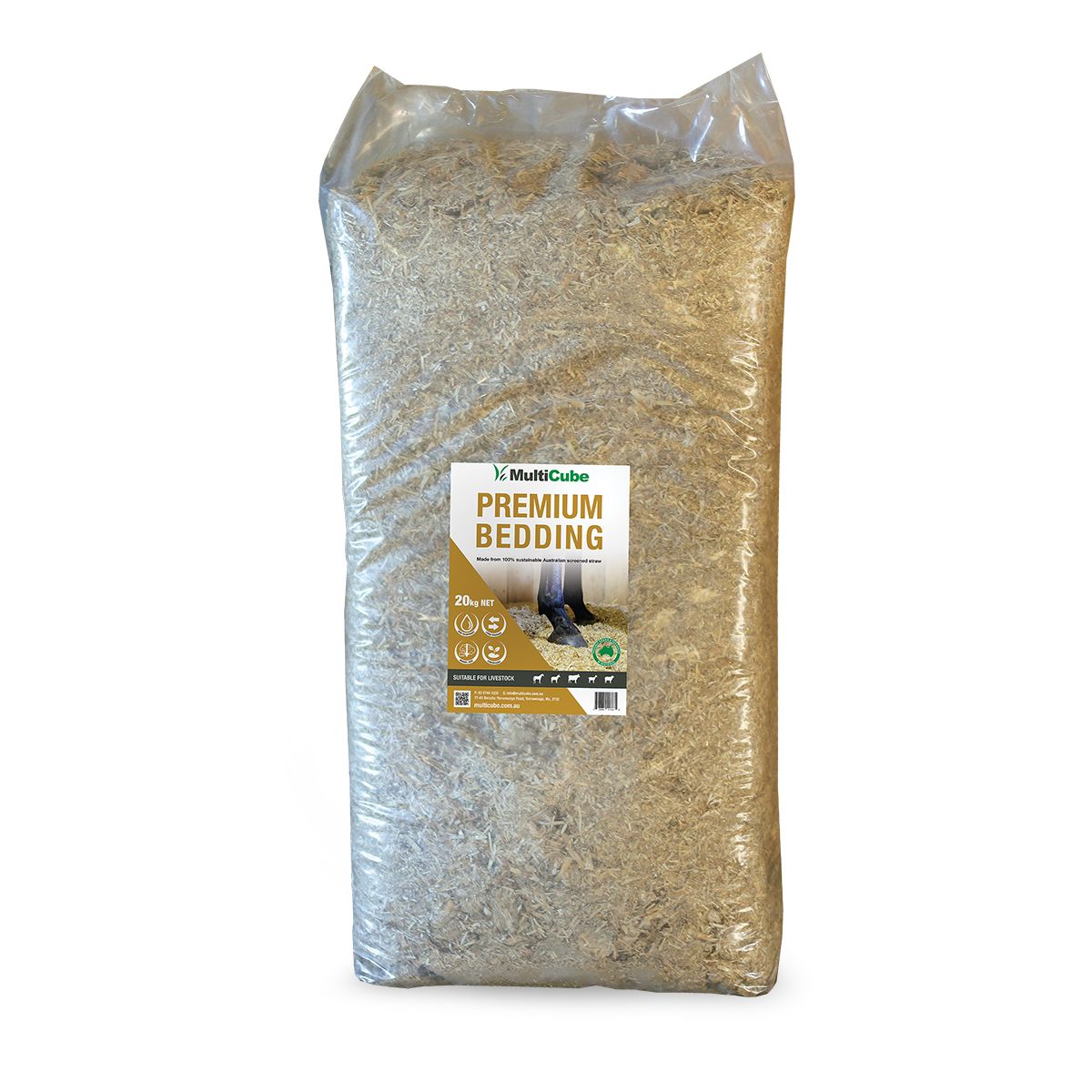 Multicube - Premium Stable Bedding 20kg