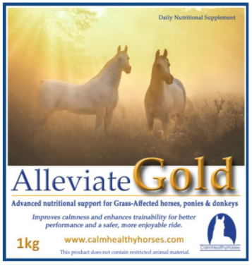 Calm Healthy Horses - Alleviate Gold