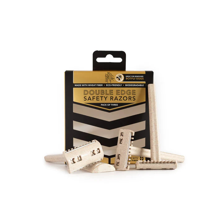 Hairy Pony - Double Edge Safety Razors 3 Pack