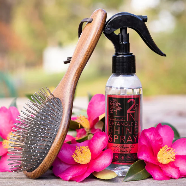 Hairy Pony - 2 in 1 Detangle & Shine Spray - Watermelon 500ml