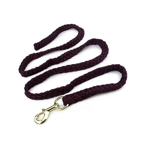LEAD ROPE WITH BRASS SNAP