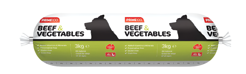 Prime 100 - Beef & Vegetables Cooked Roll