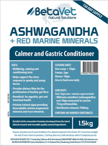 BetaVet - Ashwagandha + Red Marine Minerals