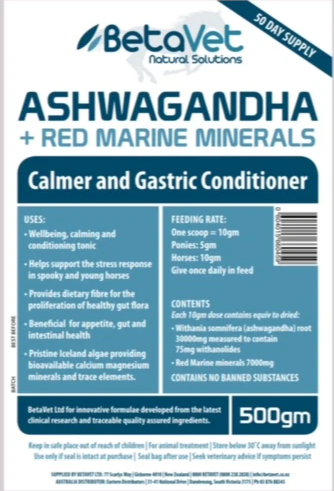 BetaVet - Ashwagandha + Red Marine Minerals