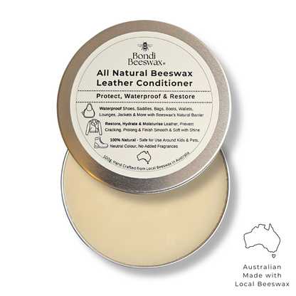 Bondi Beeswax - All Natural Beeswax Leather Conditioner
