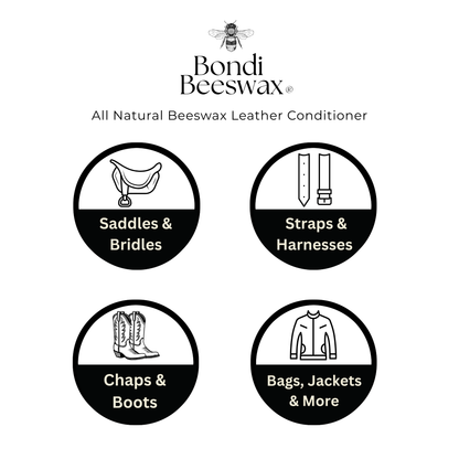 Bondi Beeswax - All Natural Beeswax Leather Conditioner