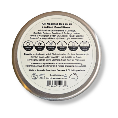 Bondi Beeswax - All Natural Beeswax Leather Conditioner