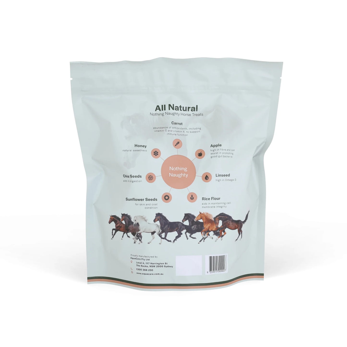 EquaCare - CuraHorse All Natural Nothing Naughty Horse Treat 400g