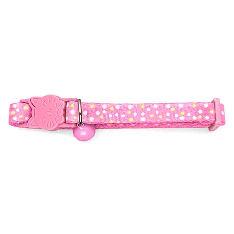 Cat Collar with Dot Pattern