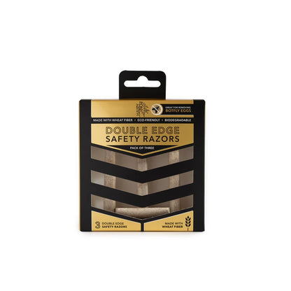 Hairy Pony - Double Edge Safety Razors 3 Pack