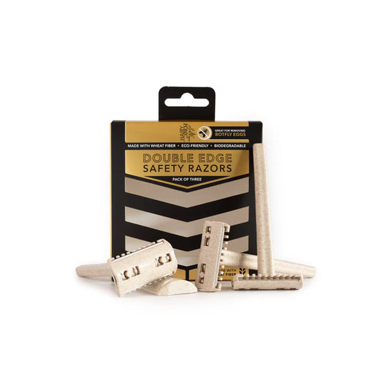 Hairy Pony - Double Edge Safety Razors 3 Pack