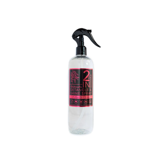 Hairy Pony - 2 in 1 Detangle & Shine Spray - Watermelon 500ml