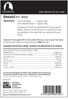 Calm Healthy Horses - GrazeEzy