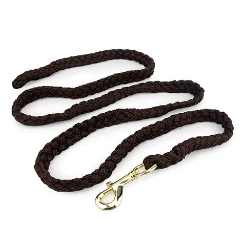 LEAD ROPE WITH BRASS SNAP