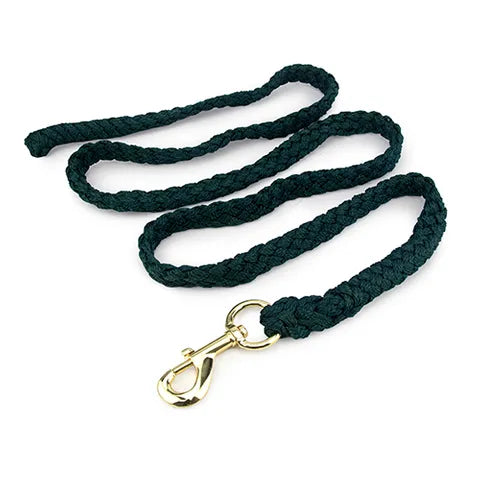 LEAD ROPE WITH BRASS SNAP