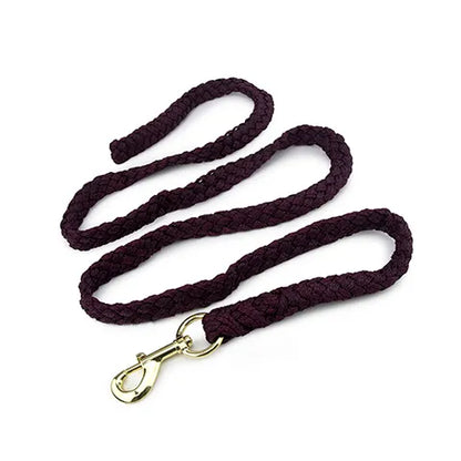 LEAD ROPE WITH BRASS SNAP