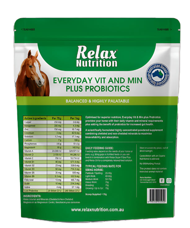 Relax - Everyday Vit & Min Plus Probiotic