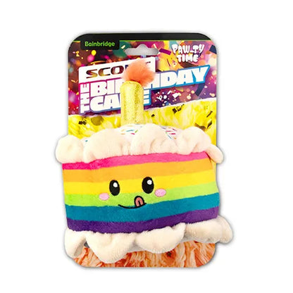 Dog Toy - Scout The Birthday Cake Paw-Ty Time