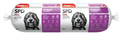 Prime 100 - SPD Turkey & Flaxseed