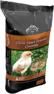 Country Heritage Feeds - Organic Chic Starter Crumble