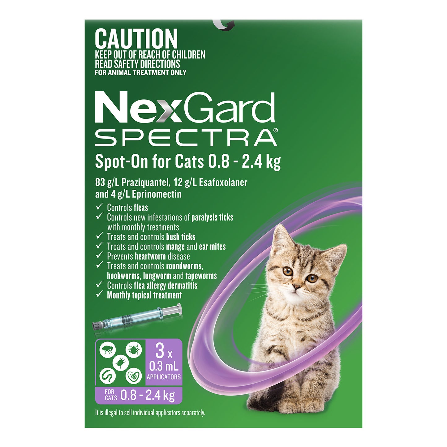 NexGard Spectra - Spot On for Cats & Kittens