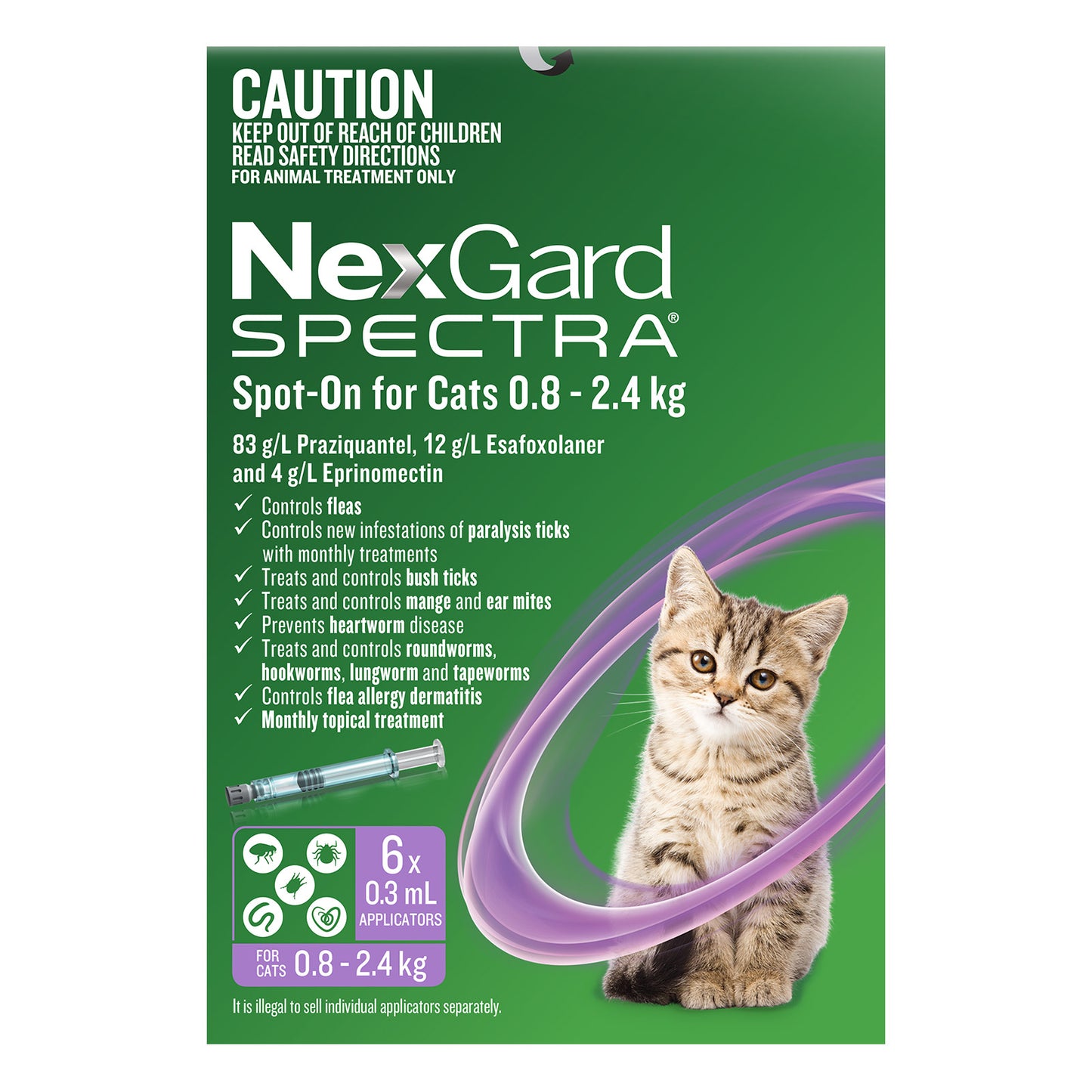 NexGard Spectra - Spot On for Cats & Kittens