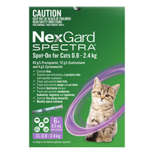 NexGard Spectra - Spot On for Cats & Kittens