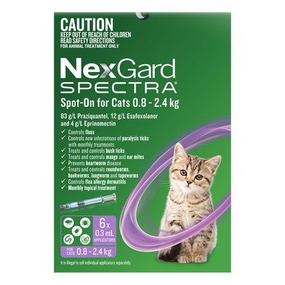 NexGard Spectra - Spot On for Cats & Kittens