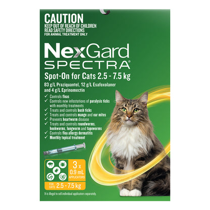 NexGard Spectra - Spot On for Cats & Kittens