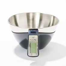 Digital Kitchen Scale with Stainless Steel Bowl